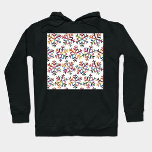 Colorful Snowflakes I Hoodie